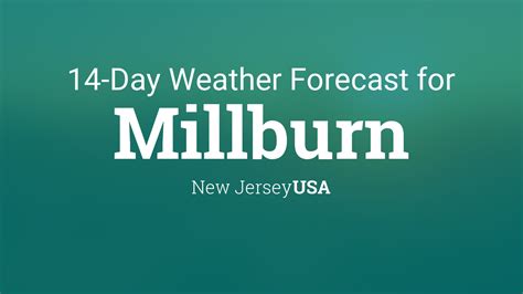 Weather forecast millburn nj - Stay informed on local weather updates for Millburn, NJ. Discover the weather conditions in Millburn & see if there is a chance of rain, snow, or sunshine. Plan your activities, travel, or work with confidence by checking out our detailed hourly forecast for Millburn. 
